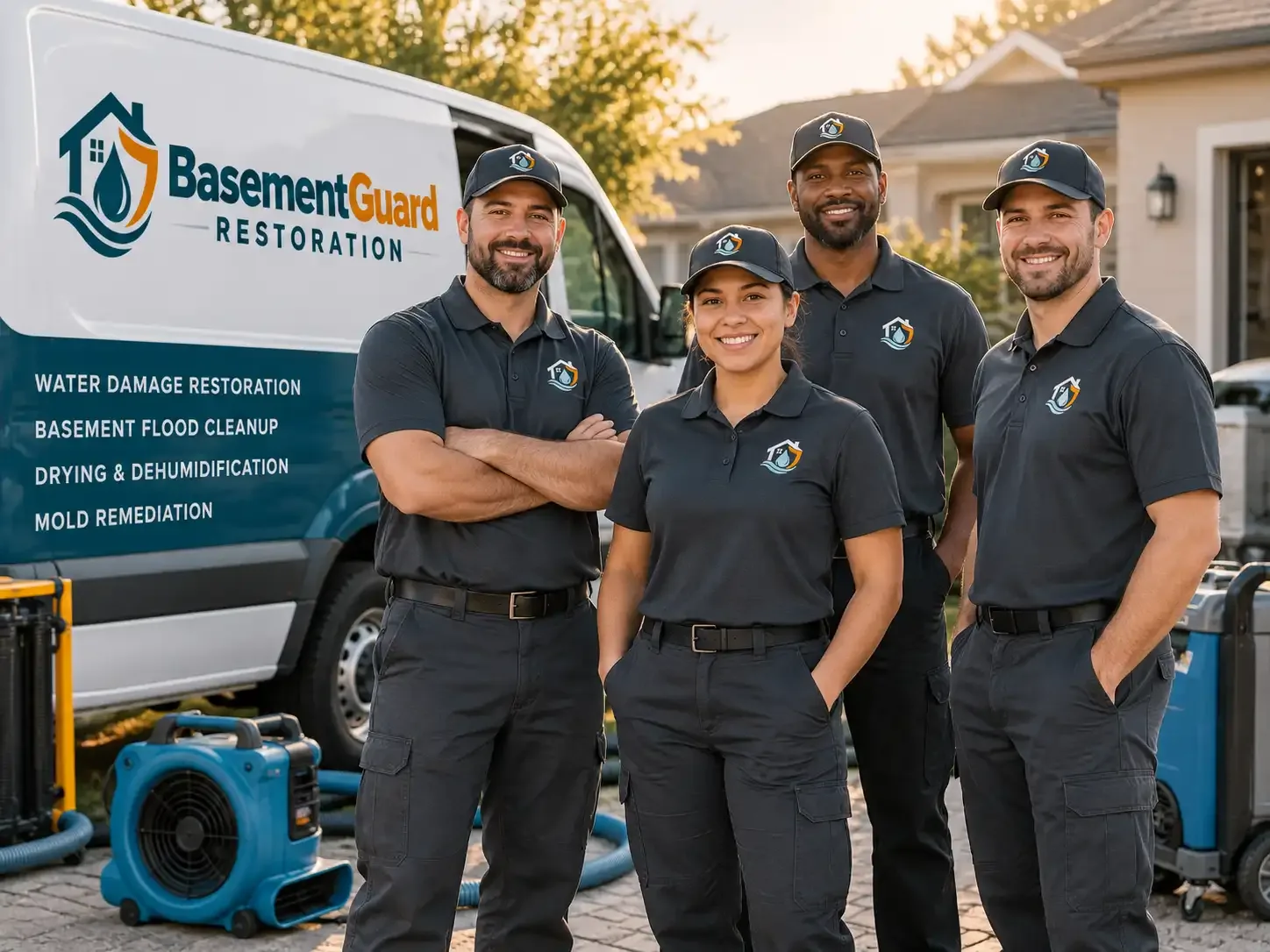 Basement Water Damage Restoration company in West Greene, AL